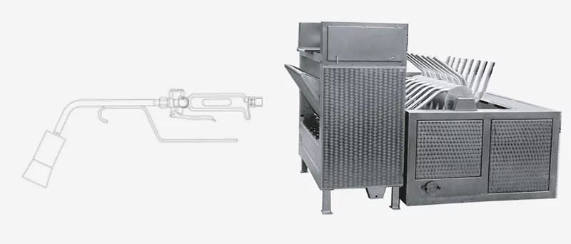 Abflammbrenner Handgerät