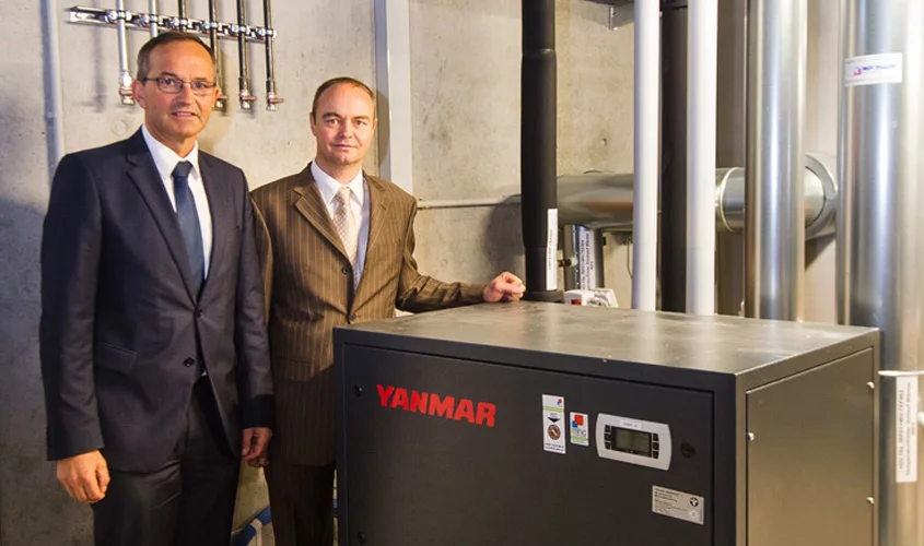 Gas-Wärmepumpe im Amtsgericht Günzburg